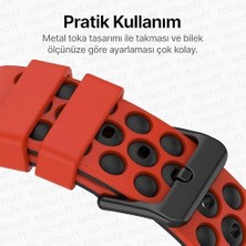 Ecovibe 22MM ile Uyumlu Saatler Için Çift Renkli Benekli Model 46MM Silikon Kordon (Gt6 Pro/gt6/gt5 Pro/gt5/gt4/ 4 Pro/gt3/gt3 Pro/gt2/gt2 Pro)