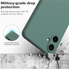 Ecovibe - Galaxy A07 ile Uyumlu Kılıf Kamera Korumalı Yumuşak Renkli Silikon + 9h Ekran Koruyucu Cam 2in1 Set