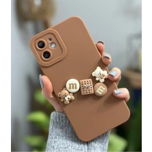 Ecovibe 11 ile Uyumlu (12 Görünümlü) 3D Bisküvi ve Ayıcıklı Kılıf