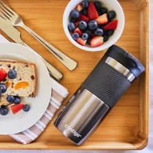 Ecovibe Byron Snapseal Termos 470ML Koyu Gri