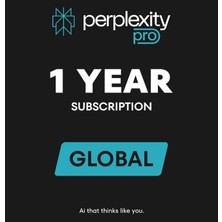 Perplexity AI Pro - 12 Aylık / 1 Yıllık Abonelik Hesabı (Kendi Hesabınıza Aktivasyon/Davetiye Değildir)