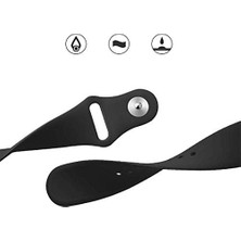 Ecovibe 5 ile Uyumlu Krd-11 22MM Silikon Kordon - Beyaz