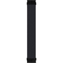 Ecovibe Gt4 46MM Için Kordon, (Large Size, 165MM) Braided Solo Loop Band
