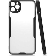 Ecovibe 11 Pro Uyumlu Kamera Korumalı Ince Silikon Kılıf (Siyah)