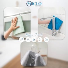 Ecovibe Cleanıng Mikrofiber Temizlik Bezi | Sihirli Bez, Cam ve Ayna Bezi | 4'lü Paket | Somon Serisi