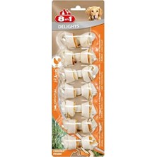 Ecovibe 8in1 Delights Bones Düğümlü Tavuklu Köpek Kemiği Xs 7 Li