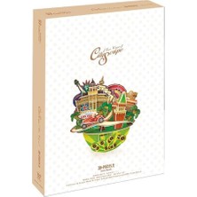 Ecovibe Cubicfun 3D 64 Parça Puzzle Las Vegas Şehir Kompozisyonu