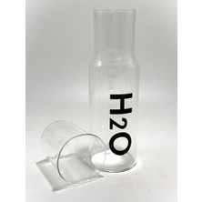 Ecovibe 600 ml Bardaklı Başucu Sürahisi – Şık ve Dayanıklı Borosilikat Cam Su Şişesi, Yatak Odası ve Ofis Kullanımı Için Pratik, Kapağı Bardak Olarak Kullanılabilen Minimalist Tasarım (Siyah)