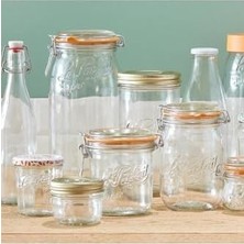 Ecovibe Le Parfait Super Terrines Klipsli/contalı Cam Kavanoz 200 ml