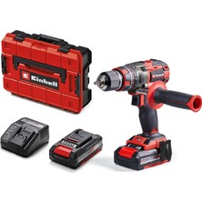 Ecovibe Professional Akülü Darbeli Vidalama Tp-Cd 18/80 Li-I Bl (2x 2.0 Ah) Power X- (18 V, Kömürsüz, 80 Nm, 13 mm Mandren, 2 Hız, 2x 2,0 Ah Akü + Şarj Cihazı)