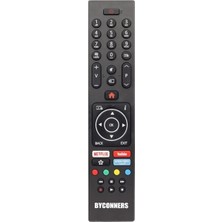 Ecovibe Vestel Regal Seg Netflıx Youtube Prıme Vıdeo Tuşlu Kumanda Smart LCD LED Tv Kumandası