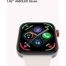 Ecovibe Watch Fıt 3 Akıllı Saat, Ios ve ile Uyumlu, 1.82 Inç Amoled Ekran, Ultra Ince Tasarım, Kapsamlı Sağlık Takibi, Kapsamlı Sağlık Yönetimi, 10 Güne Kadar Pil Ömrü, Pembe