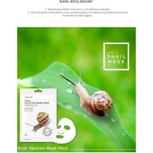 Ecovibe Salyangoz Özlü Yoğun Nemlendirici, Canlandırıcı Yaprak Maske