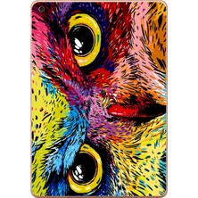Ecovibe iPad 5. Nesil 2018 A1893 A1954 T015 Renkli Baskılı Silikon Kılıf