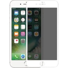 Ecovibe Heartz 7 / 7g / 8 / 8g Beyaz ile Uyumlu Hayalet 6d Cam Ekran Koruyucu, 7 / 7g / 8 / 8g Beyaz Privacy Ekran Koruyucu Kırılmaz