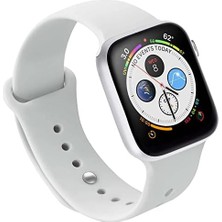 Ecovibe 42-44 mm Silikon Kayış Beyaz