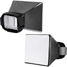 Ecovibe Üniversal Flaş Diffuser, Flaş Yumşatıcı, Soft Box