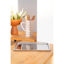 Ecovibe & Metal Çay Kahve Sunum Tepsisi