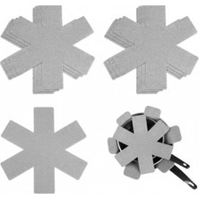 Ecovibe 6 Adet Keçe Tencere ve Tabak Koruyucu – 30 cm Çizilme ve Kırılma Önleyici Porselen, Tava ve Tencere Ayıracı, Mutfak Saklama Keçesi, Tabak Arası Koruyucu Pad Seti