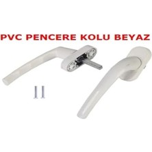 Ecovibe Pimapen Pvc Pencere ve Kapı Kolu Beyaz 2 Adet