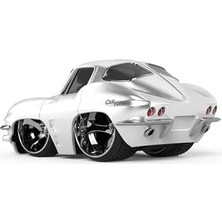 Ecovibe Mga Entertaintment Cartuned S2 1963 Chevy Corvette Stingray - Beyaz Muscle Araba