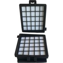 Ecovibe Elektrikli Süpürge Hazne Içi Hepa Filtre - Siyah Plastik - 2 Adet - FC8130 Easy Lıfe - Modelleri Ile Uyumlu Ürünler Açıklamada