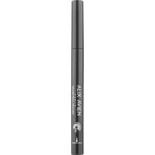 Ecovibe Uzun Süre Kalıcı, Suya Dayanıklı ve Yumuşak Uçlu Gri Göz Kalemi - Inkliner Eyeliner Orion Gray