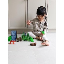 Ecovibe Tiles Oyuncak Orman Haynananları, 25 Parça, Standart