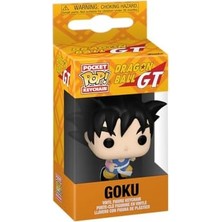 Ecovibe Pop! Anahtarlık: Dbgt - Goku - Dragon Ball Yenilik Anahtarlık - Koleksiyonluk Mini Figür - Çorap Dolgusu - Hediye Fikri - Resmi Ürün - Hayranları - Sırt Çantası Dekoru