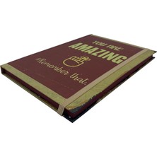 Bistopia You Are Amazing Çizgisiz Defter