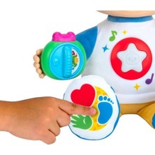 Ecovibe Cocomelon 'n Play Jj'yi Keşfedin - Şekilleri, Renkleri, Abc'leri, 123'LERI Keşfedin, Hayranların En Sevdiği 5 Şarkı ve 50'den Fazla Ifade Dinleyin - Çocuklar ve Okul Öncesi Çocuklar Için Peluş 10" Jj