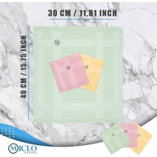 Bistopia | Mikrofiber Temizlik Bezi 3'lü Set | Sihirli Bez | Cam, Ayna Bezi | Soft Seri (30X40)