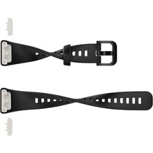 Bistopia Band 6 Uyumlu Kordon – Ayarlanabilir Silikon Kayış, Smart Kordon, Akıllı Saat Kayışı - Krd-47 (Lacivert)