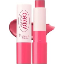 Ecovibe Dudakları Nemlendiren Parlak Bitişli Renkli Dudak Balmı A'pıeu The Pure Candy Color Balm No.01 Berry