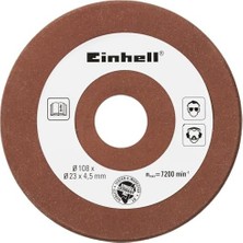 Ecovibe Orijinal Yedek Zımpara Diski (Bg-Cs 85 E Testere Zinciri Bileme Cihazı Için Uygun), 108 x 4,5 x 23 Mm)