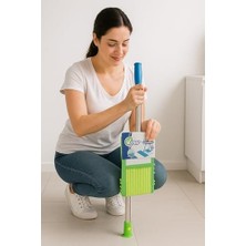 Bistopia Mikrofiber Mop Yedeği – 2 Adet (50 Cm) Asorti Renk – Süper Emici, Süper Yumuşak, Güçlü Temizlik Bezi – Zemin, Parke, ve Laminat Yüzeyler Için