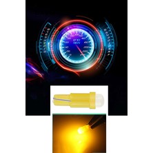 10 Adet 12V T5 LED Ampul Seti, Oto Kadran ve Ambiyans Aydınlatması