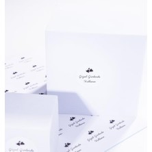 Bistopia Güzel Günlerde Kullanın, Yazılı Sticker Seti, Kalpli, 525 Adet