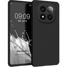 Ecovibe Silicone 14 Pro 4g Kılıf Siyah [ 14 Pro 4g ile Uyumlu Kılıf - Siyah]
