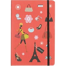 Bistopia Notelook Paris Çizgisiz Defter A5