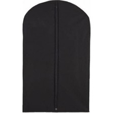 Bistopia Fermuarlı Elbise Kılıfı, Takım Elbise ve Ceket Koruyucu Saklama Çantası, Siyah (6)