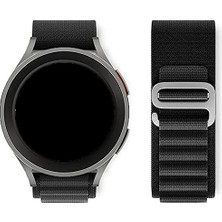 Bistopia S1 Gl ile Uyumlu 22M Saat Kayışı Kaliteli Yedek Saat Kordonu Çift Katmanlı Kumaş