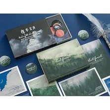 Bistopia Guguk Rose Cloud Mektup Seti