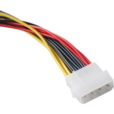 Bistopia 9949 Ide HDD 4 Pin 3 Port Hard Disk Power Çoklayıcı Güç Kablosu