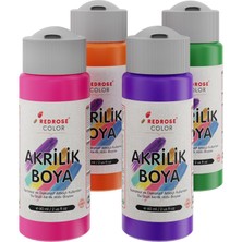 Bistopia Ara Renkler Akrilik Boya 4'lü Set 4X60ML