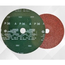 Bistopia P36 Metal Fiber Zımpara Diski, 180MM Çap, Kuru Taşlama Için, Vbg 49 Sertifikalı, 2'li Paket