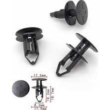 Zetoto Renault Clio 4 Tampon Panjur Klipsi 054000001R 15 Adet