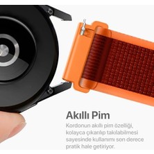 Bistopia 22MM ile Uyumlu Saatler Için Trail Loop 46MM Yumuşak Kumaş Kordon (Gt6 Pro/gt6/gt5 Pro/gt5/gt4/ 4 Pro/gt3/gt3 Pro/gt2/gt2 Pro)