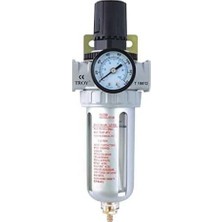 Bistopia T 18612 Şartlandırıcı, Filtre + Regülatör, 1/2 Npt