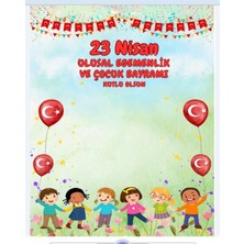 Promisebackdrop2 150X200 Kumaş Okul Panoları, Etkinlik Fon, 23 Nisan Panosu, 23 Nisan Kutlu Olsun Afiş